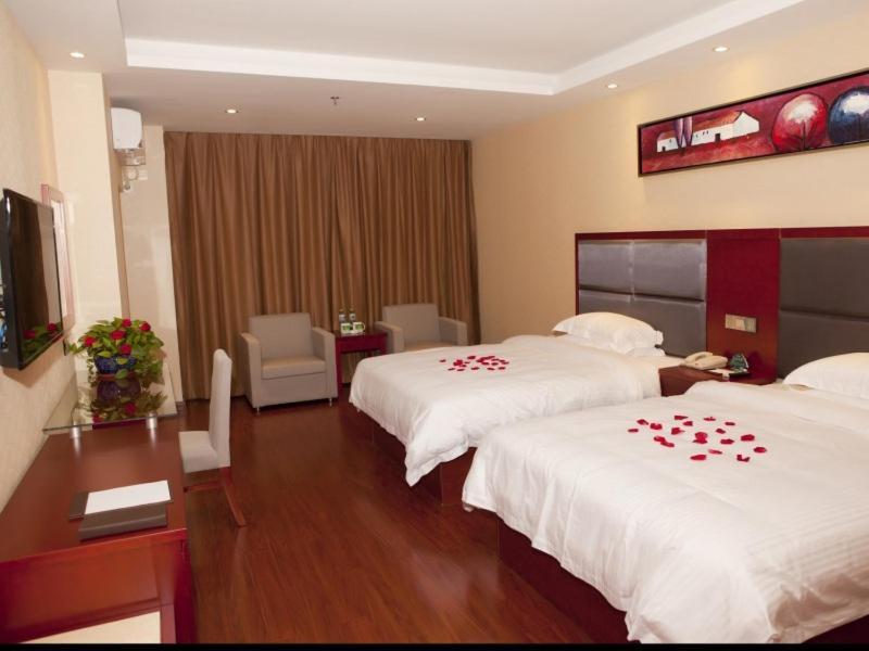 Greentree Inn Hainan Haikou Hainan College Of Vocation And Technique Jinniu Road Business Hotel Buitenkant foto